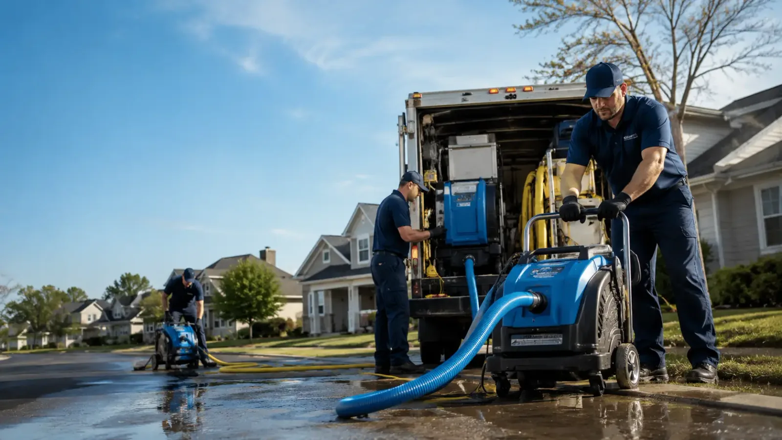 Flood Damage Cleanup in Bacliff, TX